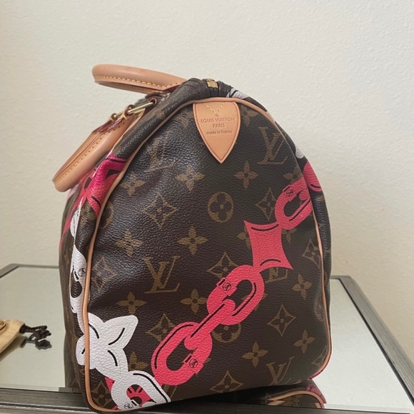 Louis Vuitton monogram Bay 30 speedy - Picture 5 of 15